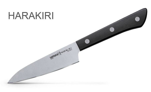 2011 Samura Нож кухонный овощной"HARAKIRI" (SHR-0011B) 99 мм фото 4 2011 Samura Нож кухонный овощной"HARAKIRI" (SHR-0011B) 99 мм фото 4