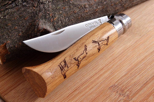Складной нож Opinel Opinel №8 VRI Animalia Chamois фото 4