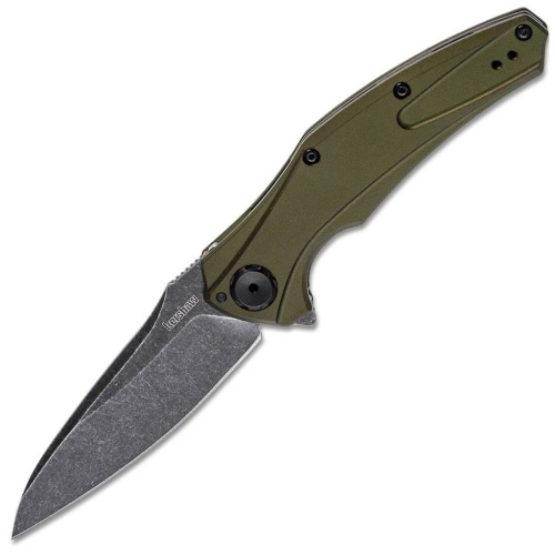 Складной нож Kershaw Bareknuckle - оливк. рукоять 6061-T6