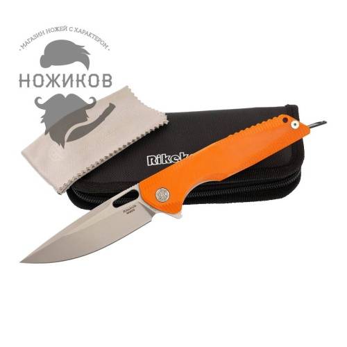 5891 Rike knife RK802G Orange фото 5