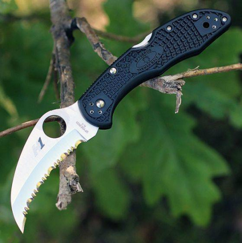 Складной нож Spyderco Tasman Salt 2 - 106SBK2 Складной нож Spyderco Tasman Salt 2 - 106SBK2