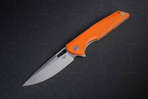5891 Rike knife RK802G Orange фото 4