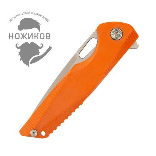 5891 Rike knife RK802G Orange фото 8