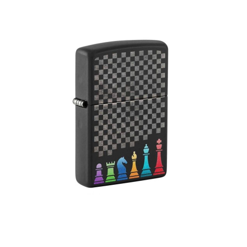 499 ZIPPO  ZIPPO Chess Piecesпокрытием Black Matte