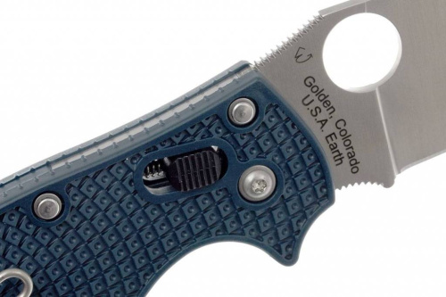 Складной нож Spyderco Manix 2 Lightweight Dark Blue 101PDBL2 фото 4