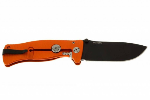 Складной нож Lion Steel SR1A OB ORANGE фото 8