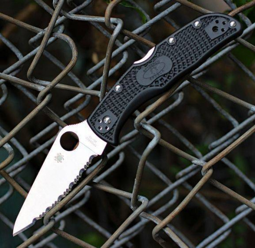 Складной нож Spyderco ENDELA C243SBK фото 8