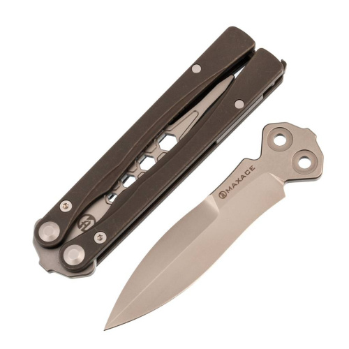 78 Maxace Knife Нож-со сменным лезвием Loran Brown фото 8 78 Maxace Knife Нож-со сменным лезвием Loran Brown фото 8