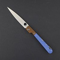 Складной нож Daggerr Corso Blue Micarta Satin