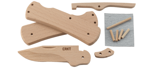 Складной нож CRKT деревянный Nathan's Knife Kit фото 8