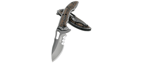 Складной нож CRKT FOSSIL™ WITH VEFF SERRATIONS™ фото 9