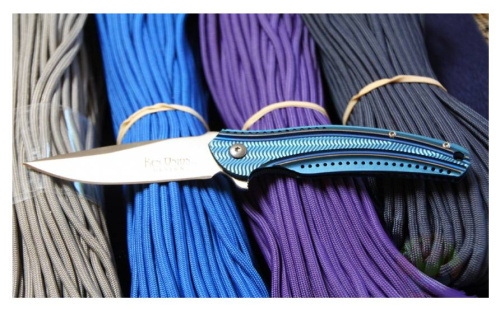 Складной нож CRKT Ripple Blue фото 7