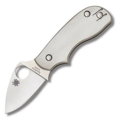 Складной нож Spyderco Squeak Titanium 154TIP фото 3 Складной нож Spyderco Squeak Titanium 154TIP фото 3