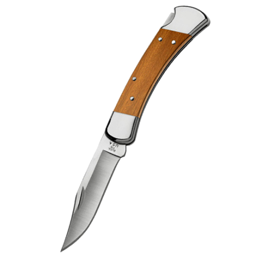 Складной нож Buck Folding Hunter Oak Handle 0110OKS фото 2 Складной нож Buck Folding Hunter Oak Handle 0110OKS фото 2